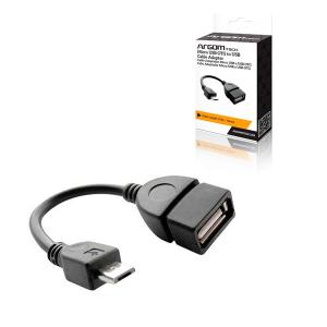 ADAPTADOR MICROUSB TO OTG USB ARGON